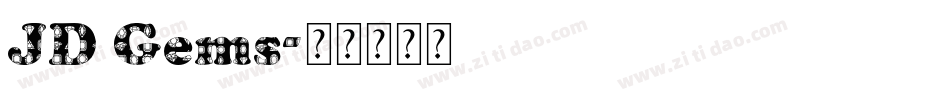 JD Gems字体转换